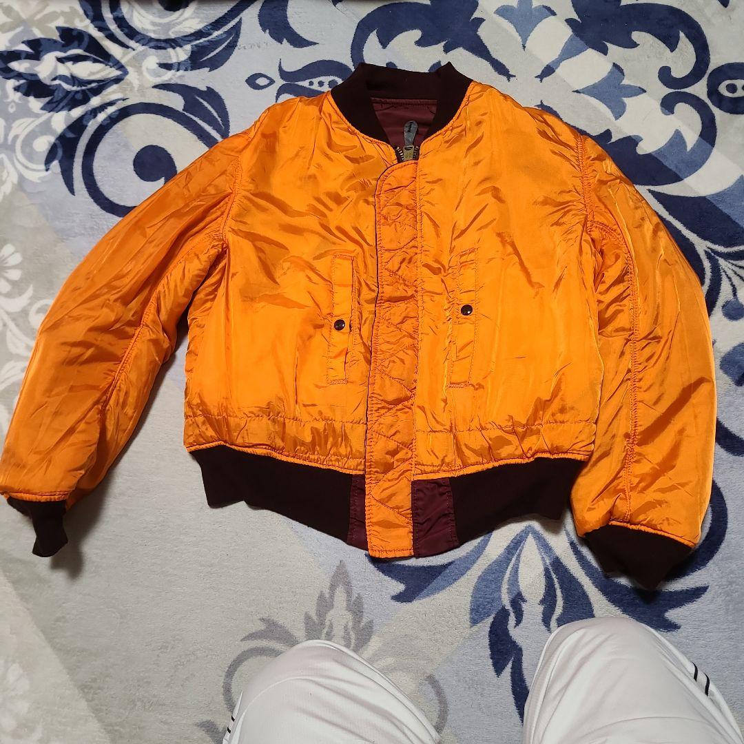 USA製 アルファ Alpha Industries MA-1バーガンディ