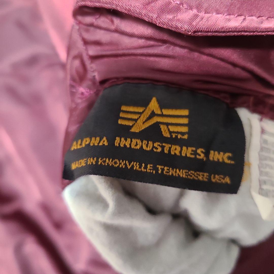 USA製 アルファ Alpha Industries MA-1バーガンディ