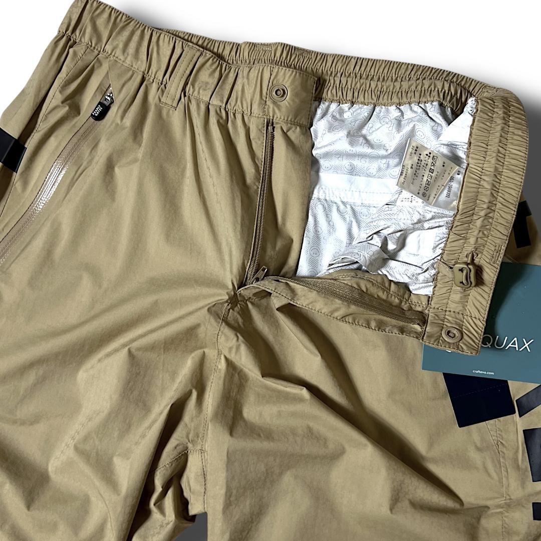 0 パーリーゲイツ AQUAX 撥水 防水 ビッグロゴ レインパンツ 040