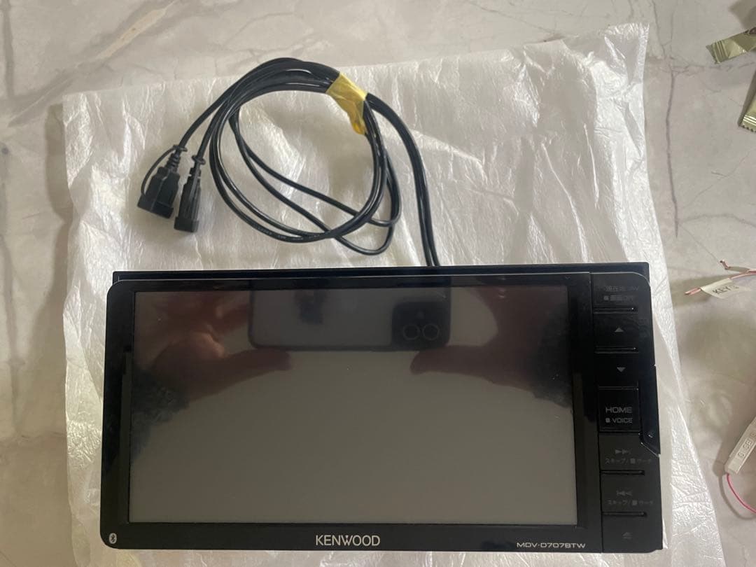 ケンウッド　フルセグナビ　D707BTW