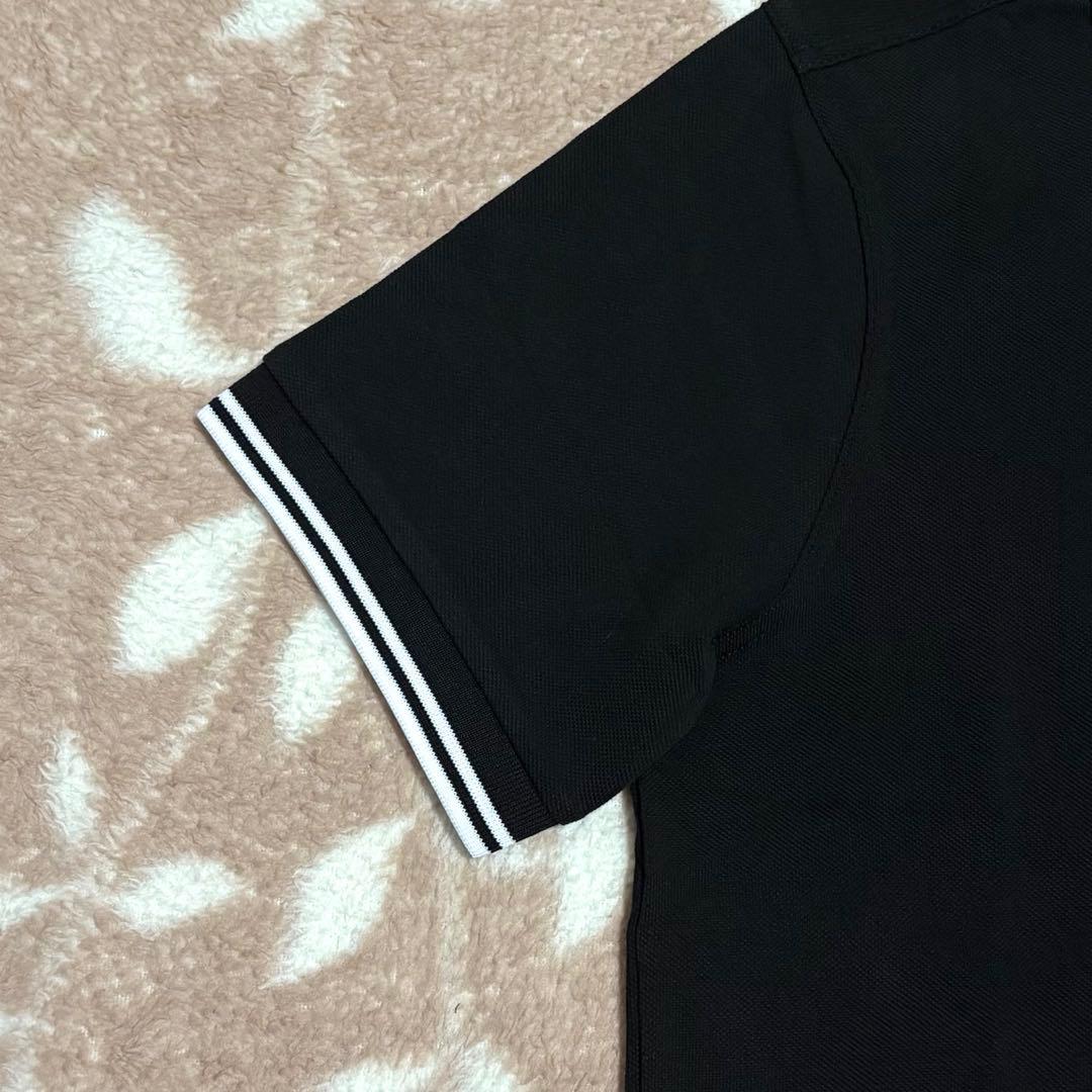 【新品・未使用】フレッドペリーポロシャツ Sサイズ ブラックメンズ M3600