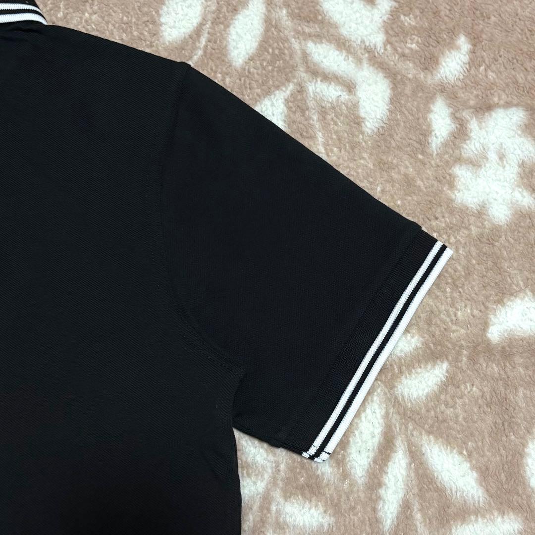 【新品・未使用】フレッドペリーポロシャツ Sサイズ ブラックメンズ M3600