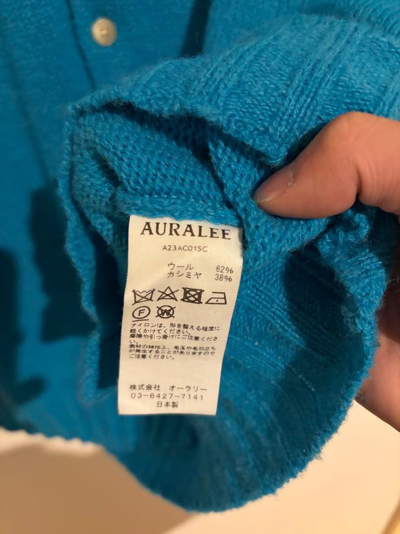 AURALEE ニットポロシャツ 4
