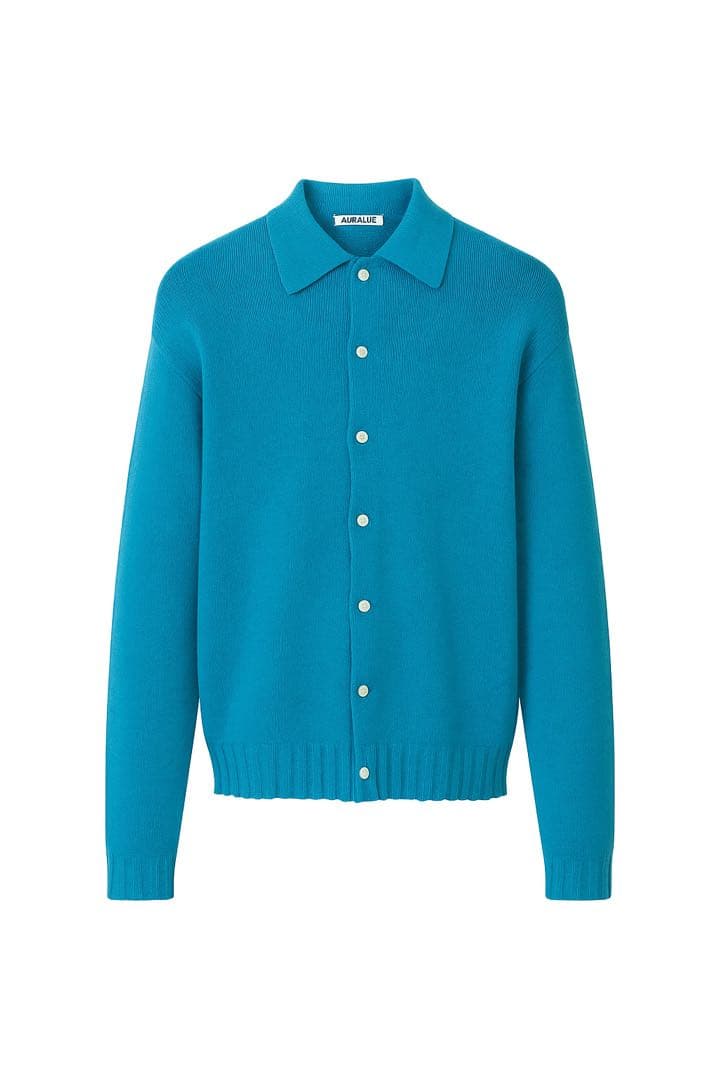 AURALEE ニットポロシャツ 4