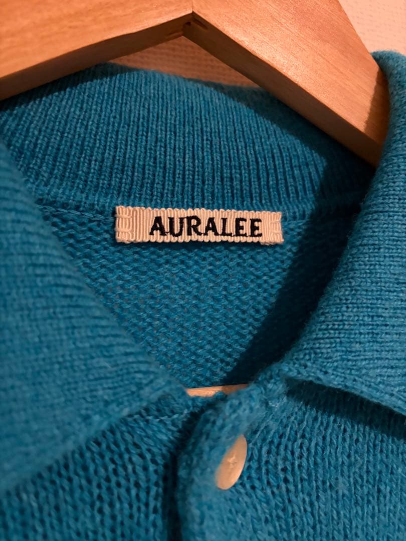 AURALEE ニットポロシャツ 4