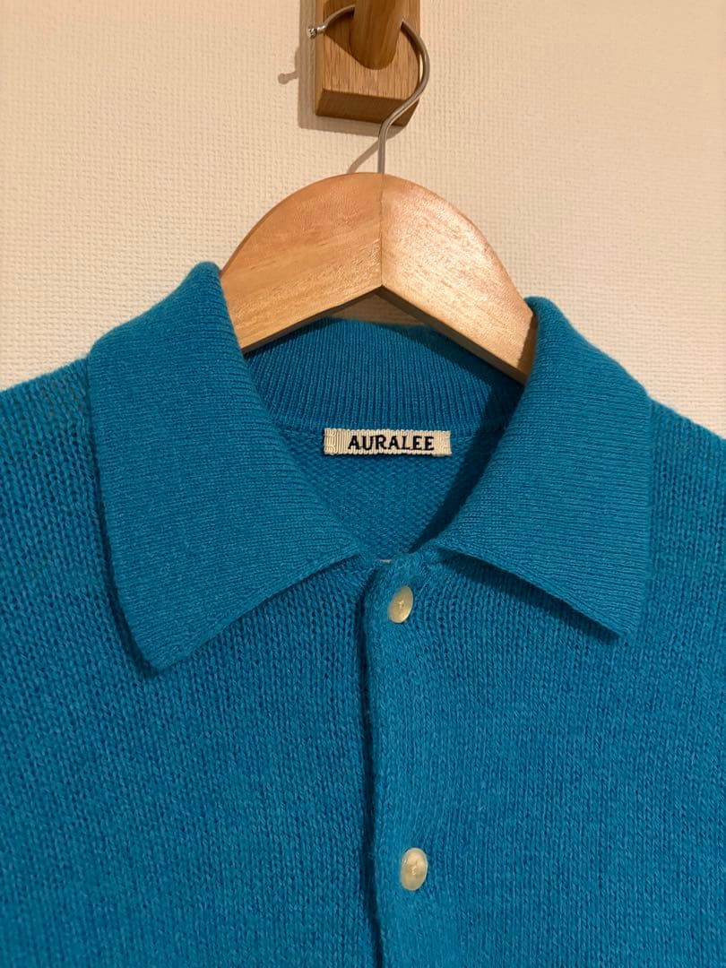AURALEE ニットポロシャツ 4