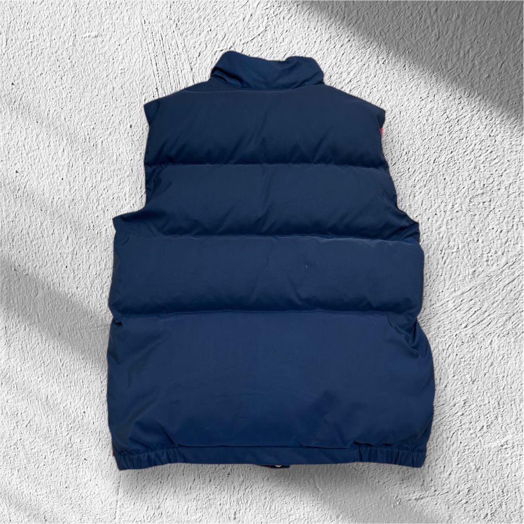 クレセントダウンワークス ダウンベスト　ネイビー MADE IN USA 美品