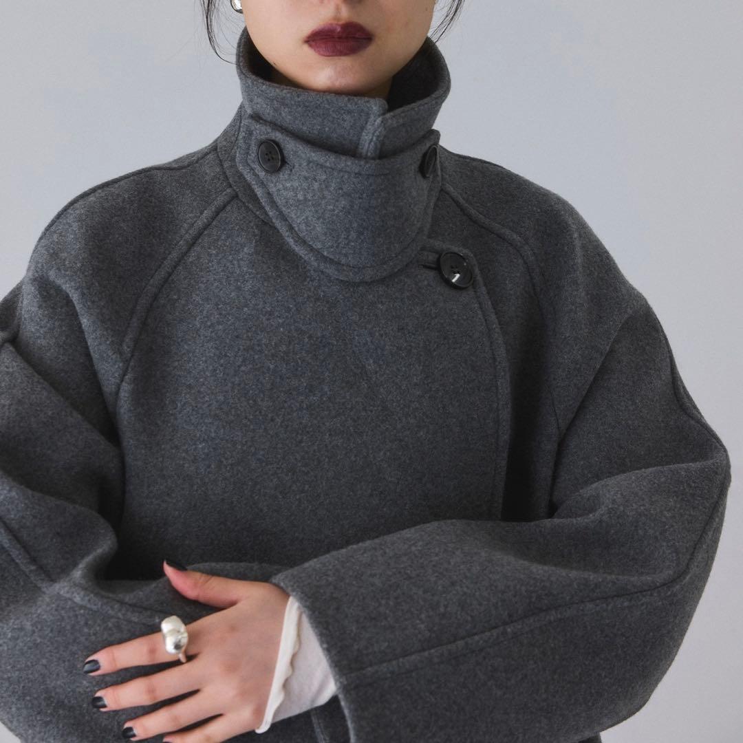 今季・新品【ADAM ET ROPE'】ウールボンディングミドルコート