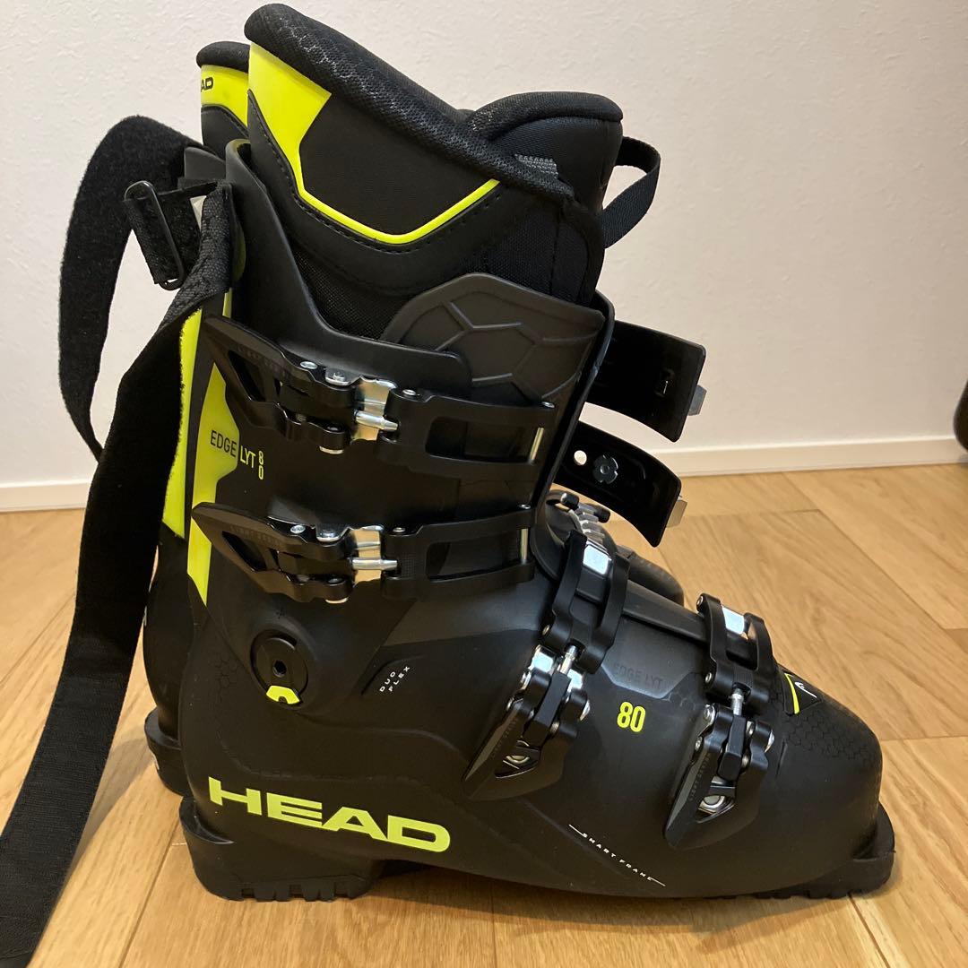 【1度だけ使用】HEAD スキーブーツ ブラック/イエロー