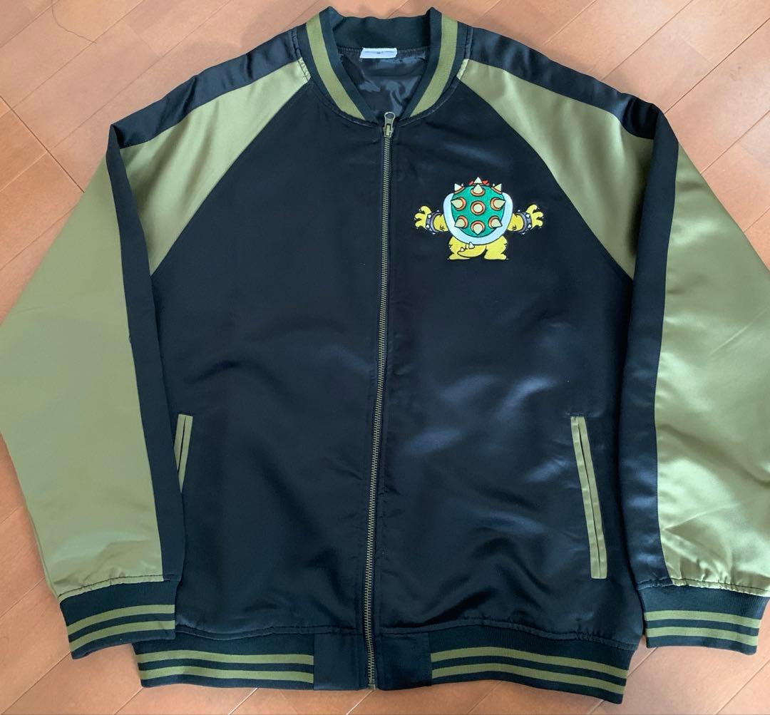 USJニンテンドーワールド限定クッパ刺繍ブルゾンLサイズ