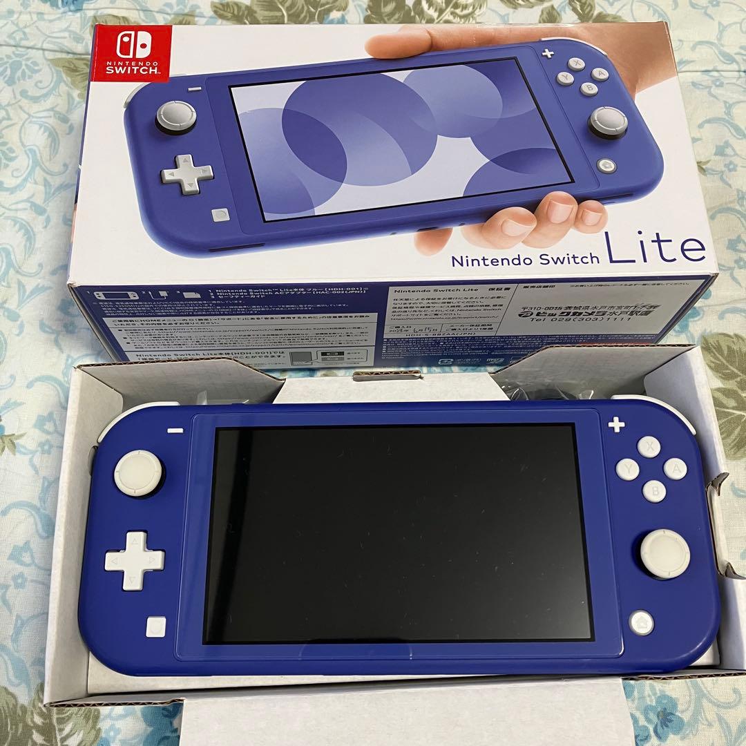 Nintendo Switch Lite ブルー 本体　中古品