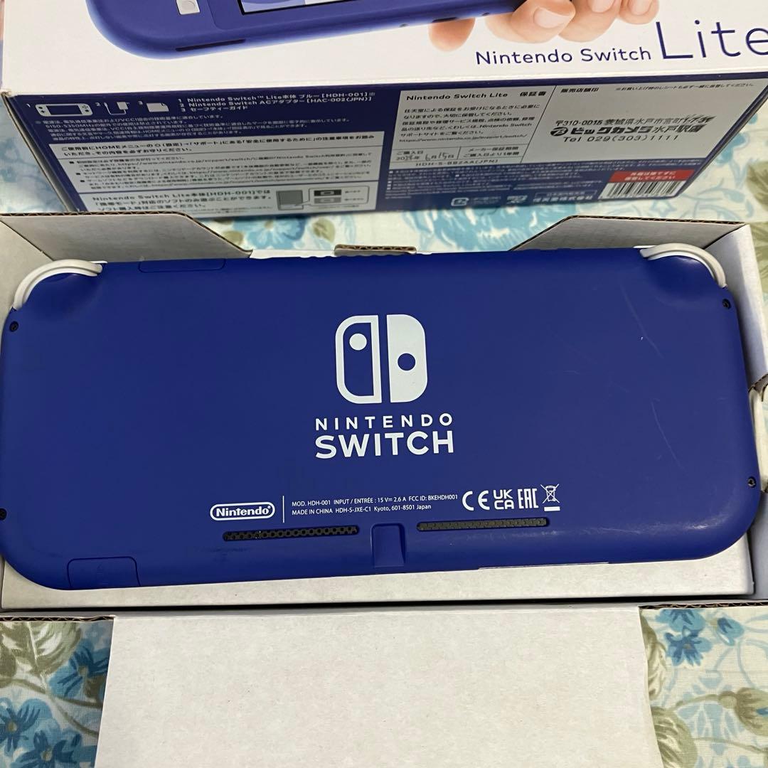Nintendo Switch Lite ブルー 本体　中古品