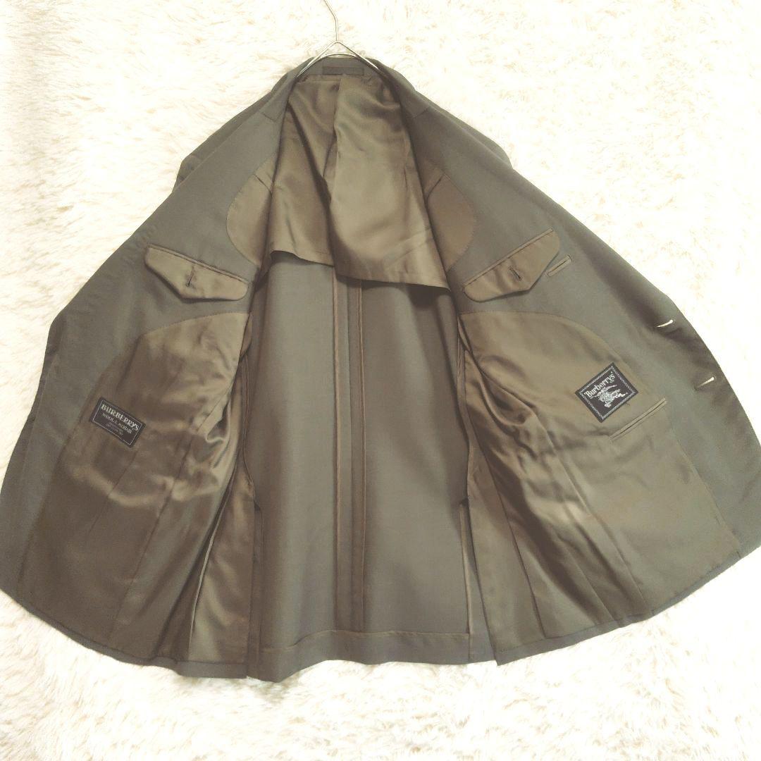 バーバリー　Burberrys　スーツ　セットアップ　モヘア混　背抜き　AB6
