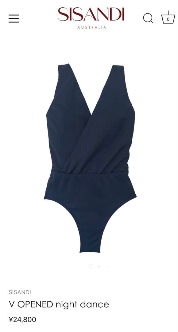 新品未使用SISANDI V OPENED night dance サイズ2