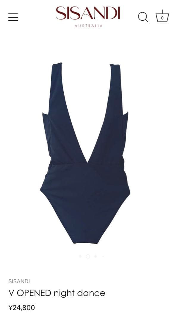 新品未使用SISANDI V OPENED night dance サイズ2