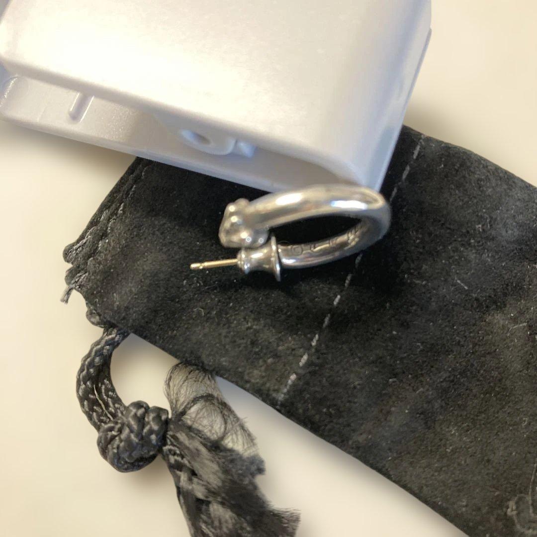 クロムハーツ　フープピアス　片耳