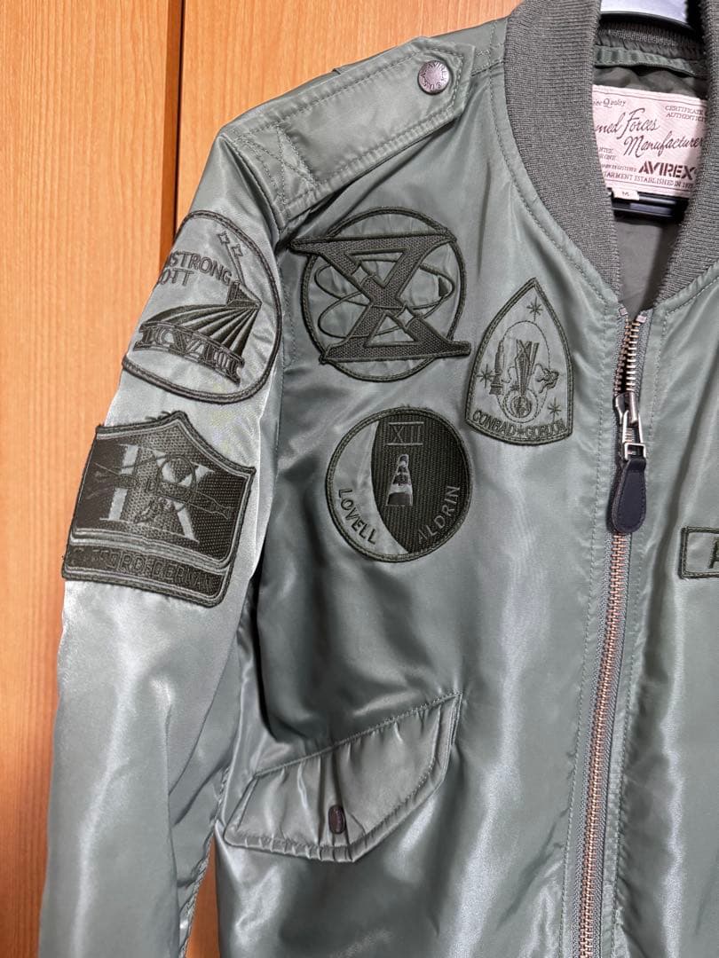 値下げAVIREX/アヴィレックス/ L-2B GEMINI PROGRAM