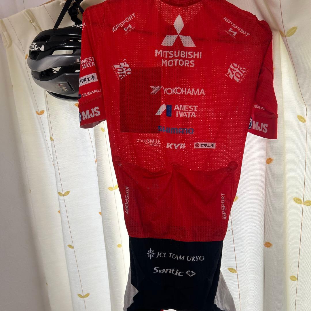 ICL TEAM UKYO サイクルジャージ 選手支給品