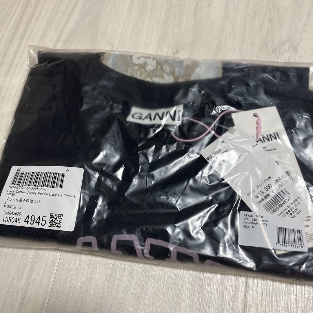 新品タグ付き♡GANNI♡プードル♡Tシャツ♡Mサイズ