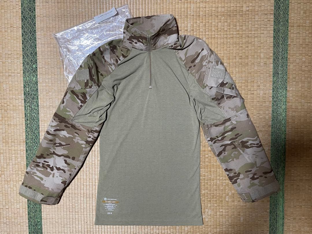 実物 crye precision G3コンバットシャツ マルチカムアリッド