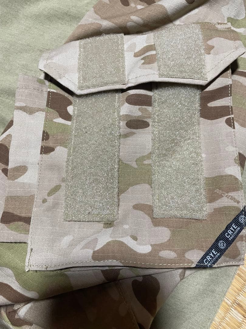 実物 crye precision G3コンバットシャツ マルチカムアリッド