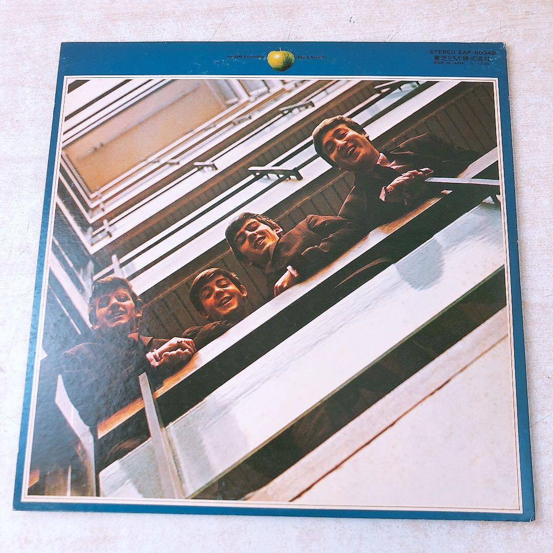 ザ・ビートルズ 赤盤 青盤 2点セット レコード ビンテージ レトロ 当時物