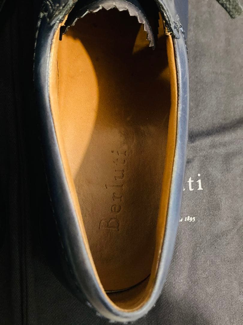 ベルルッティ ニューウルティマ パティーヌ ブルー