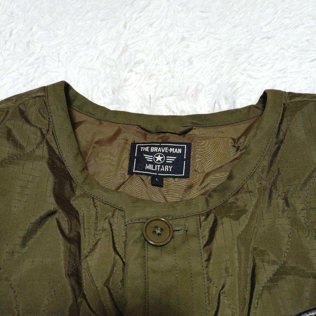 The BRAVE-MAN ブレイブマン ミリタリージャケット ハクション大魔王