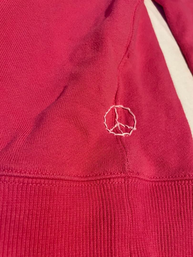 RHC Ron Herman 刺繍 ピンク トップス スウェット S