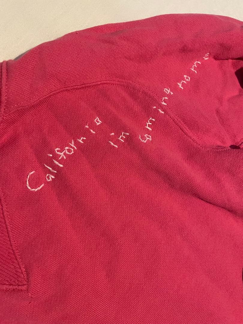 RHC Ron Herman 刺繍 ピンク トップス スウェット S