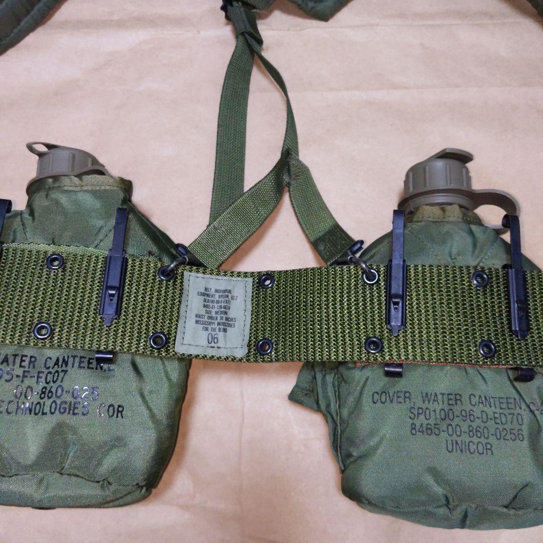 ALICE装備LC−2 サスペンダー/ベルト/マガジン/キャンティーン 実物良品