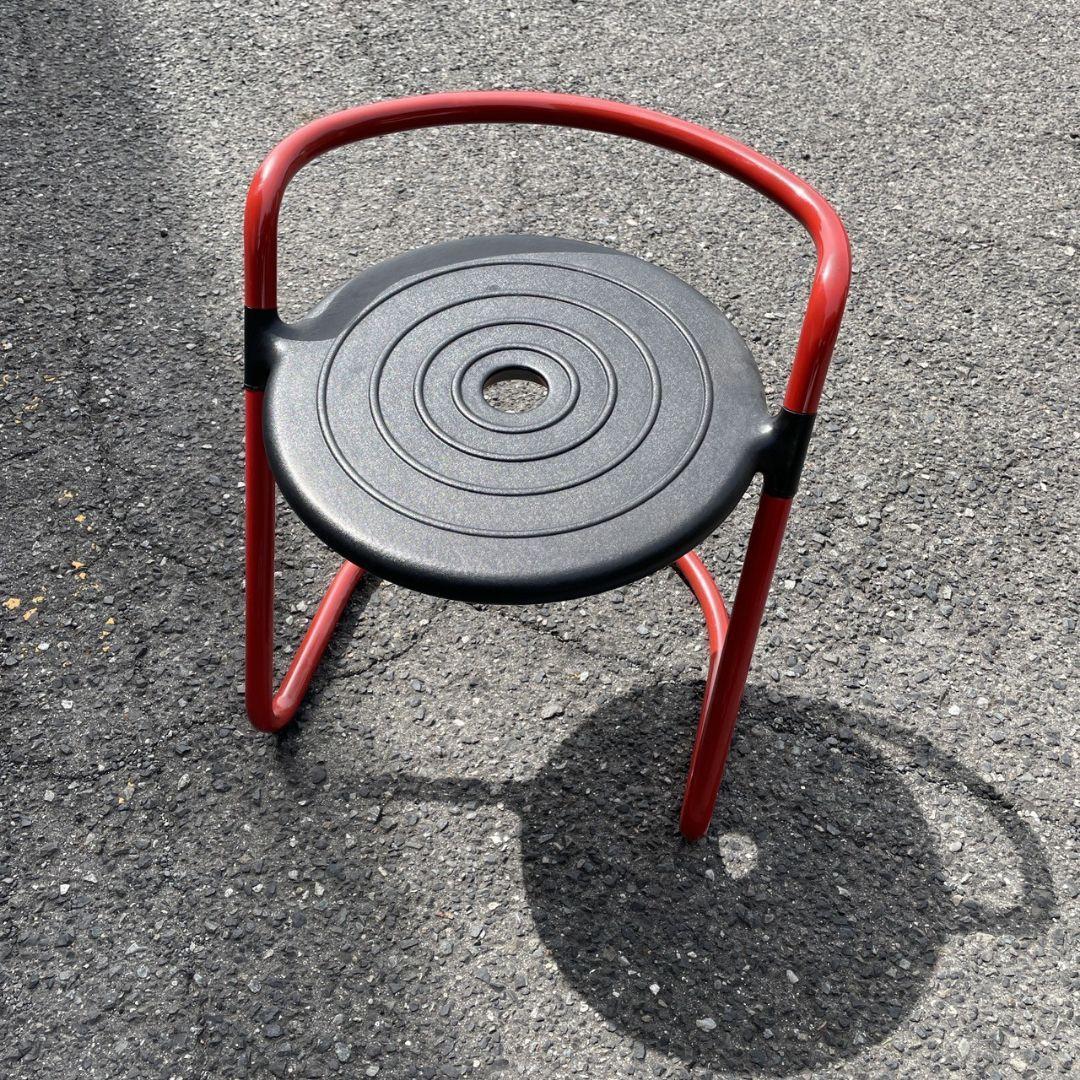 チトセ　カンティレバー スツール チェア ポストモダン インダストリアル