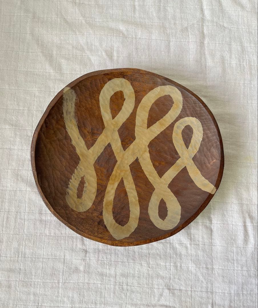 角俊弥　漆　木工　スリップウェア　プレート　皿