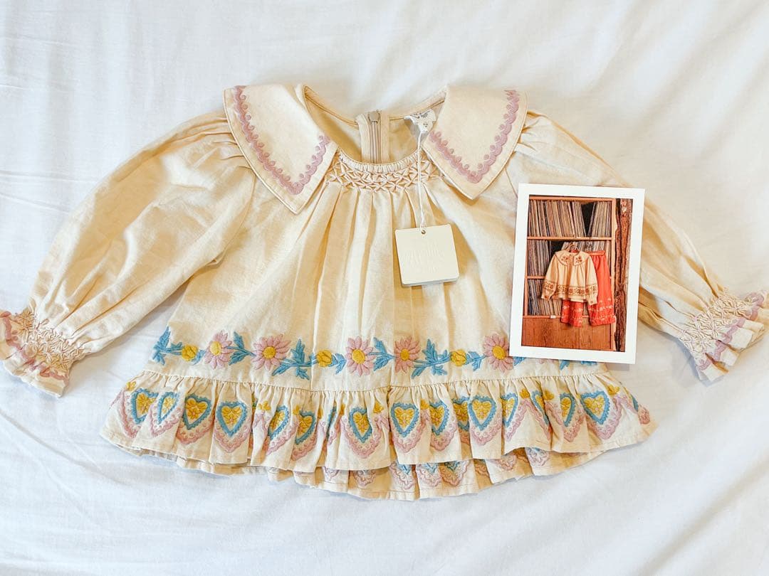 【新品未使用】apolina Bettina Blouse Cashew 3-5