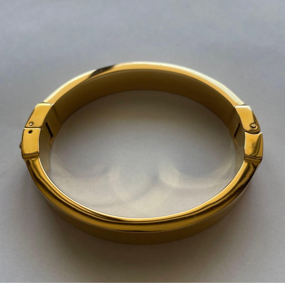 極美品【L’Appartement/アパルトモン】18Kゴールド バングル