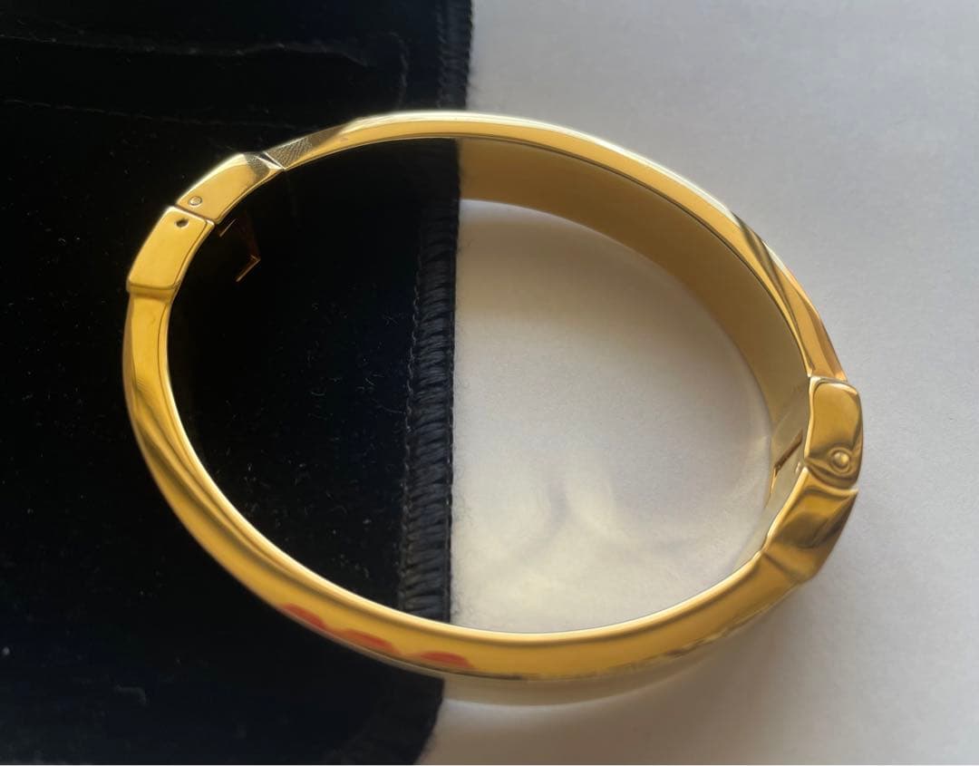 極美品【L’Appartement/アパルトモン】18Kゴールド バングル