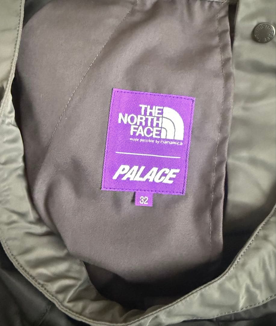 palace purple label Wind Pants 32 グレー