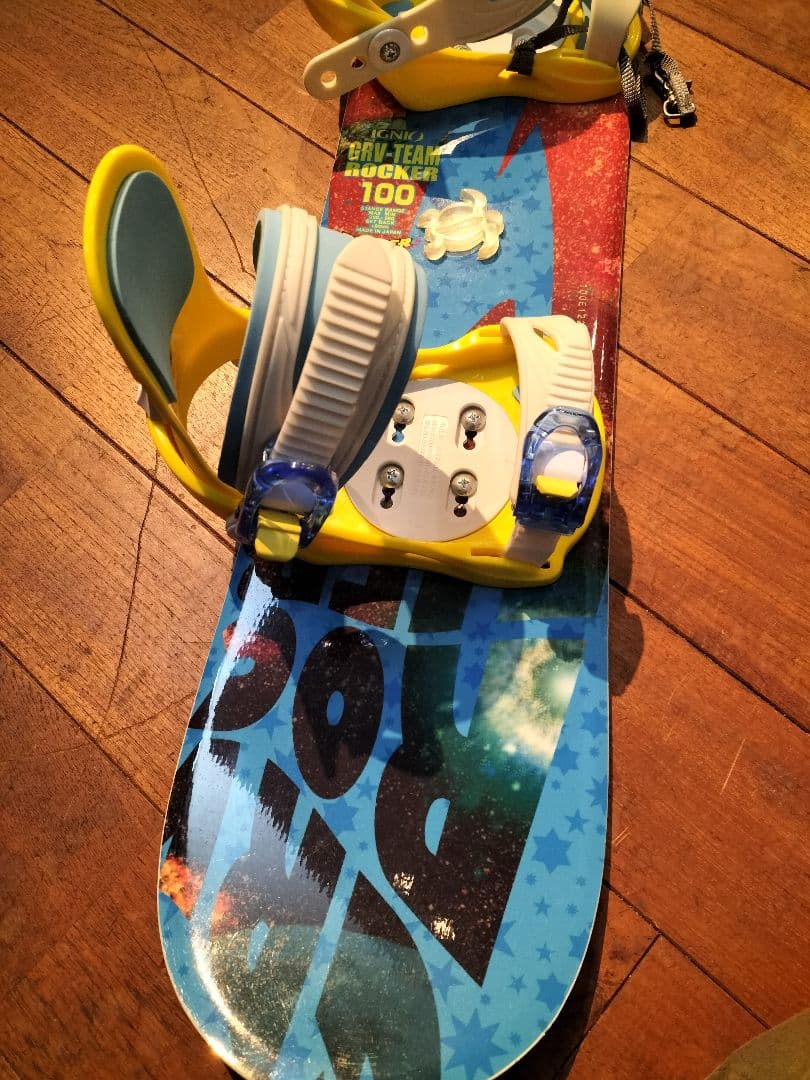 IGNIO GRV-TEAM ROCKER 100cm スノーボード キッズ