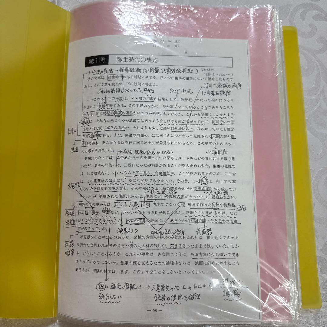 駿台 EX東大文系演習コース 最上位クラス 東大日本史フルセット