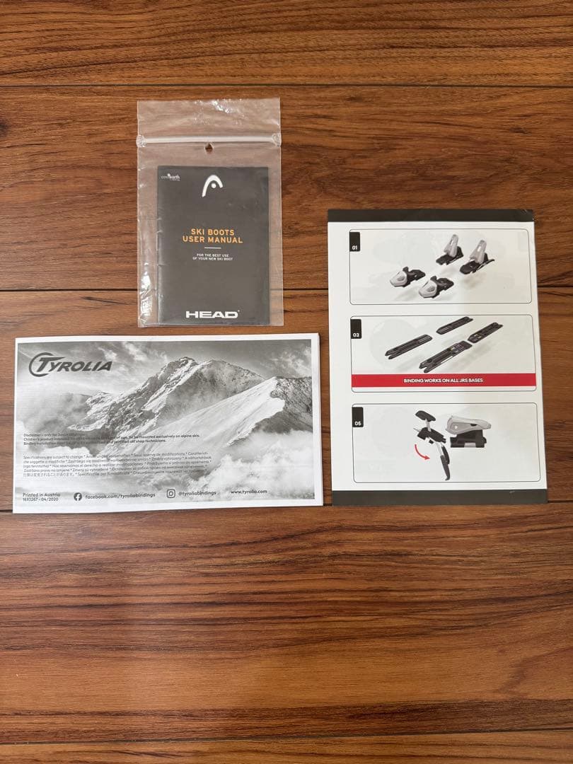 HEAD ジュニア スキー 127cm セット 130