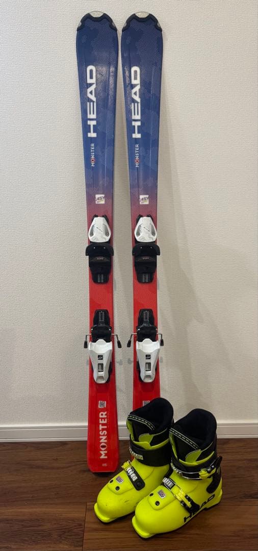 HEAD ジュニア スキー 127cm セット 130