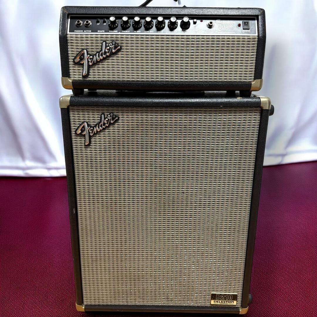 ☆良品 Fender B210CE ベースマン ベースアンプヘッド キャビネット