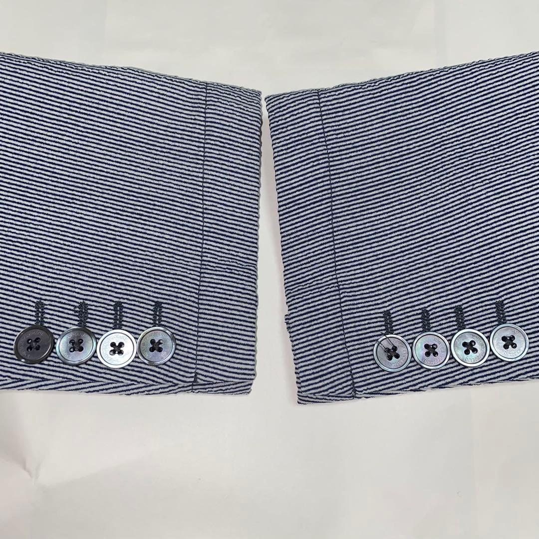 EMPORIO ARMANI シアサッカージャケット size52 ブルガリア製