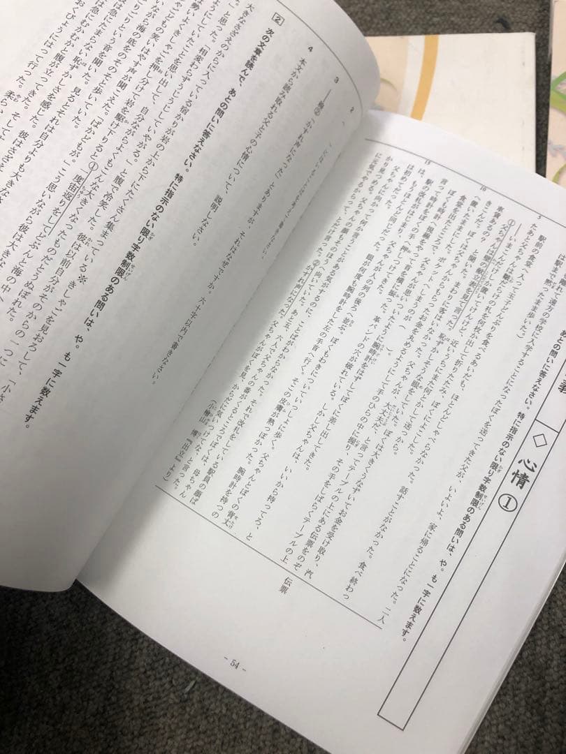 希学園　6年　国語　最高レベル演習　第1～第4分冊　2024年度　中古