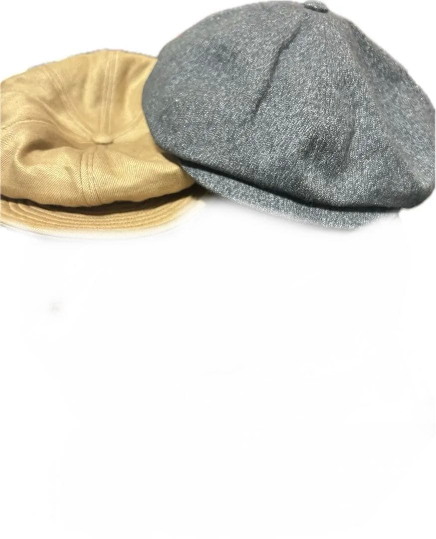 キャスケット ベージュ グレー ブラウン　Dappers