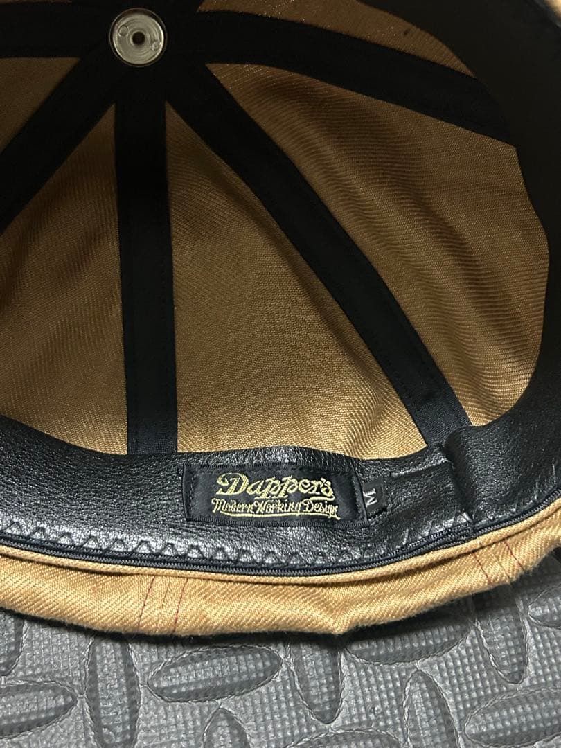 キャスケット ベージュ グレー ブラウン　Dappers