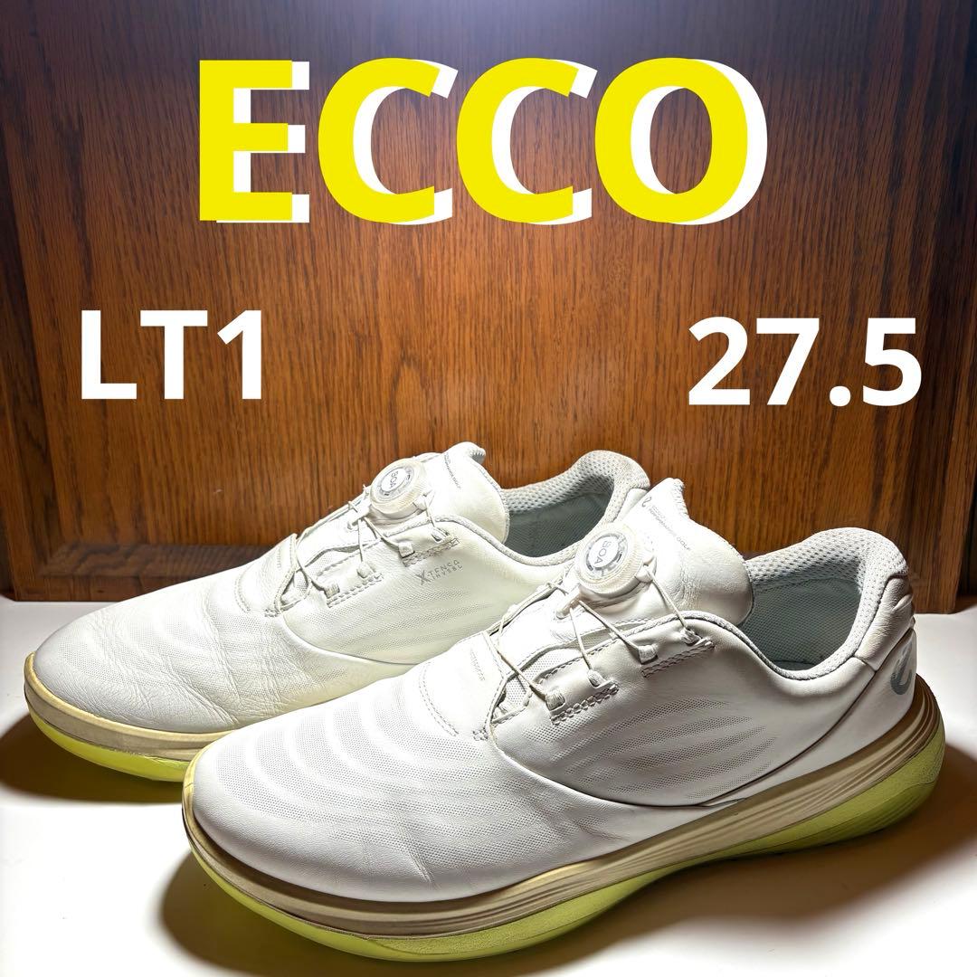 エコー LT1 スパイクレスゴルフシューズ 27.5（EU44）