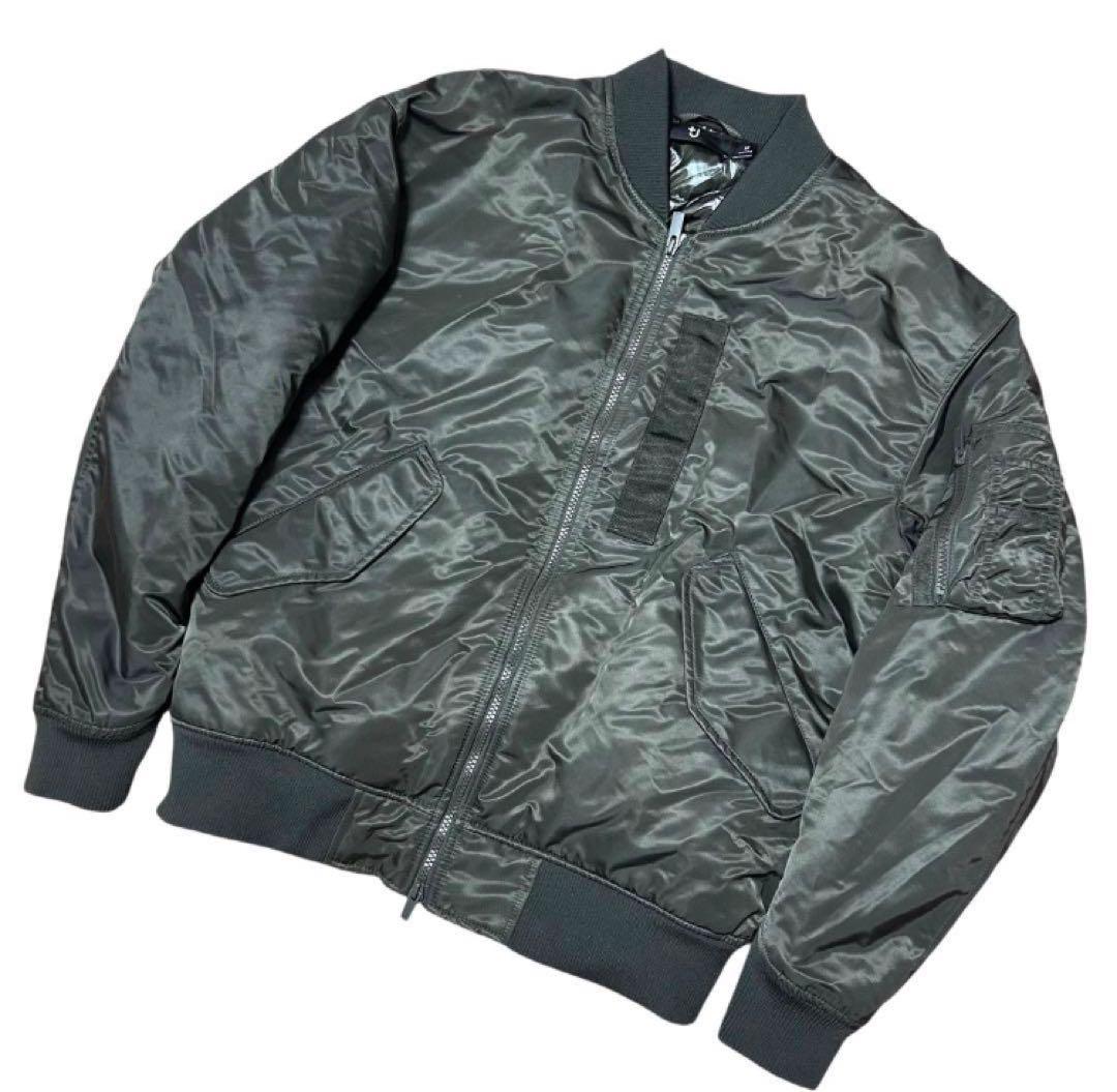 UNIQLO +J ハイブリッドダウン オーバーサイズMA-1