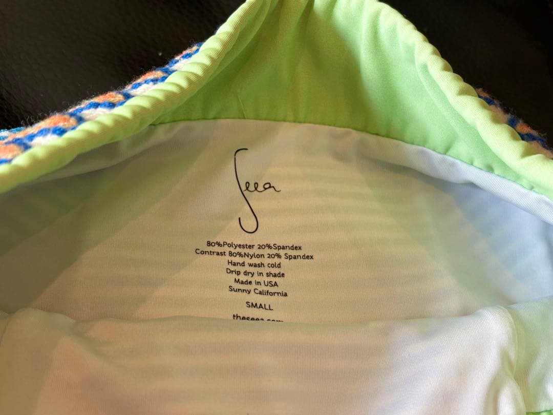 ⚫︎専用⚫︎最終お値下げしました★シーア★seea ビキニ 水着 ハイウエスト　水色