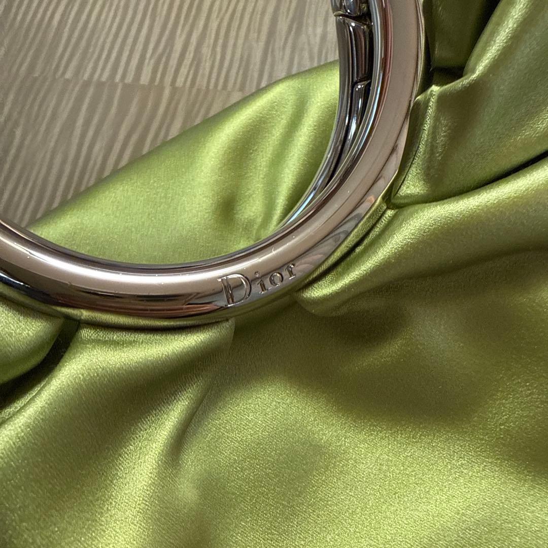 Dior サテンバッグ